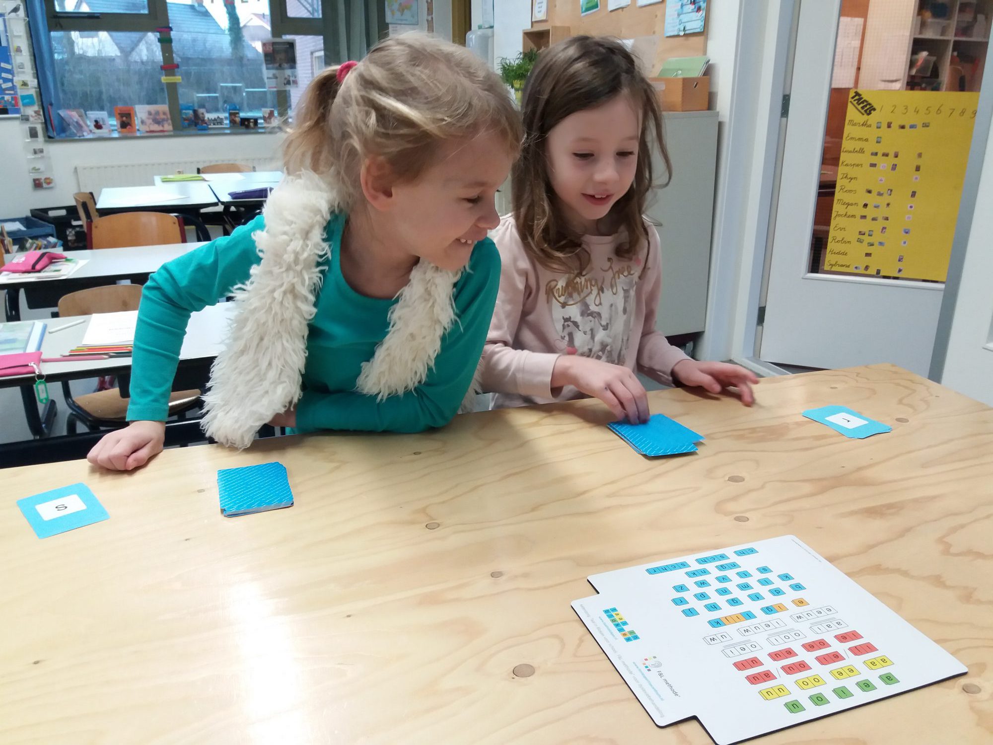 Hebbes spel in de klas
