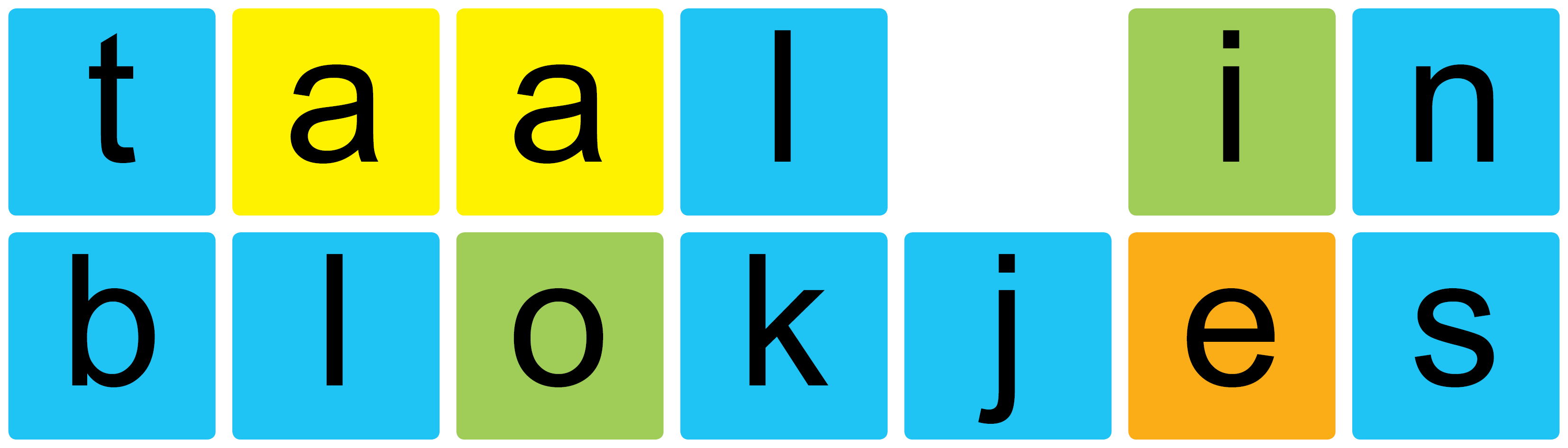 Taal in Blokjes logo
